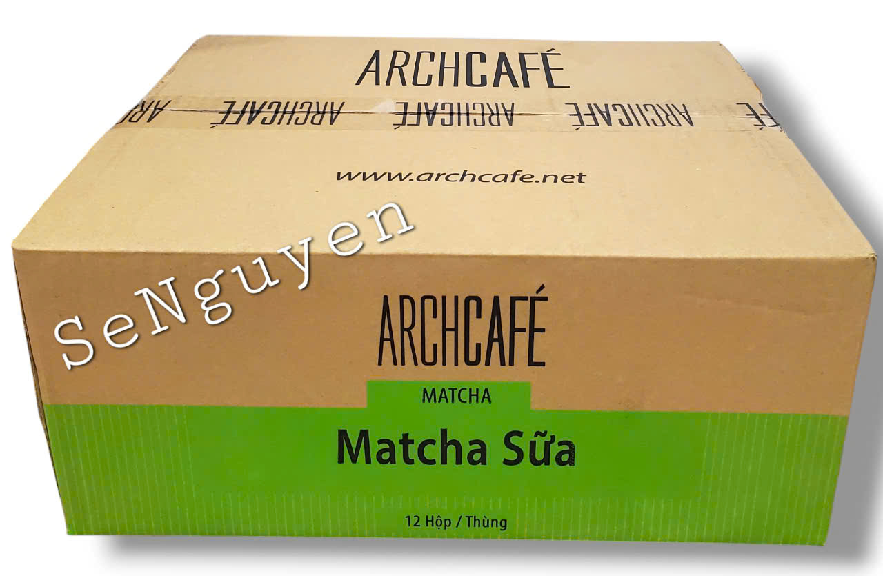 ARCHCAFE MATCHA LATTE -1 CASE / 12 BOXES - WHOLESALE
