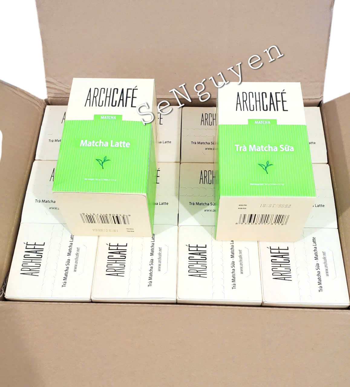 ARCHCAFE MATCHA LATTE -1 CASE / 12 BOXES - WHOLESALE