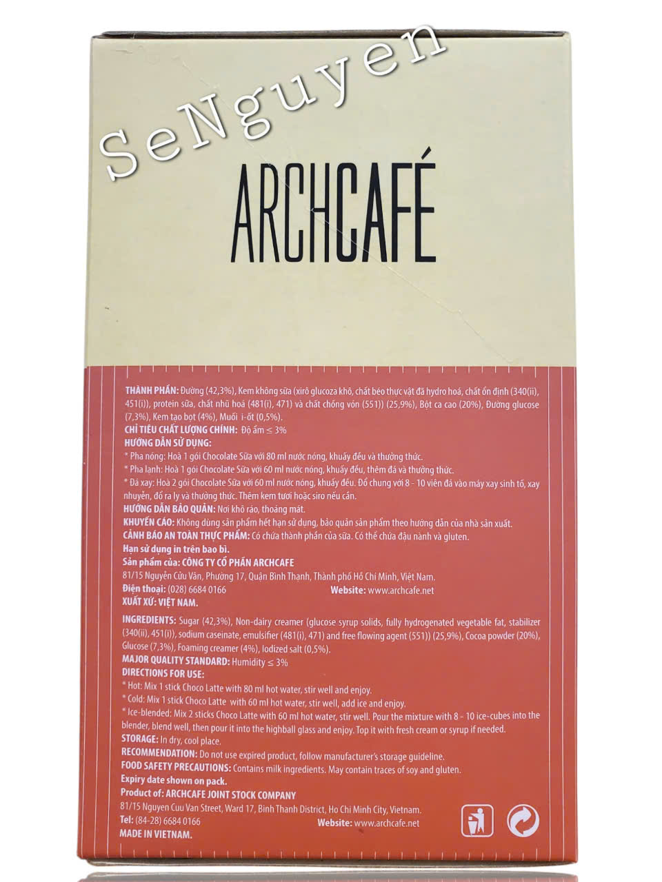 ARCHCAFE CHOCO LATTE - PRODUCT FROM VIETNAM