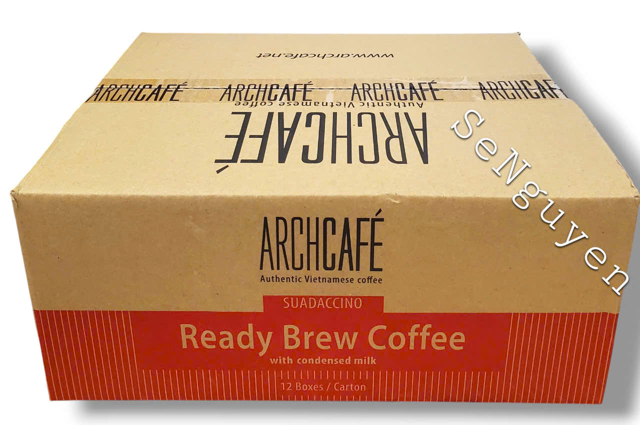 ARCHCAFE READY BREW COFFEE WITH CONDENSED MILK - WHOLESALE -1 CASE / 12 BOXES