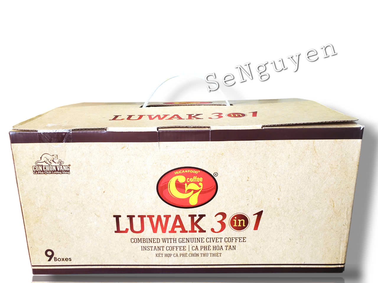LUWAK 3N1 INSTANT COFFEE  -1 CASE / 9 BOXES (SAVE 200 PHP)
