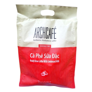 ARCHCAFE: READY BREW COFFEE WITH CONDENSED MILK - BAG OF 50 STICKS