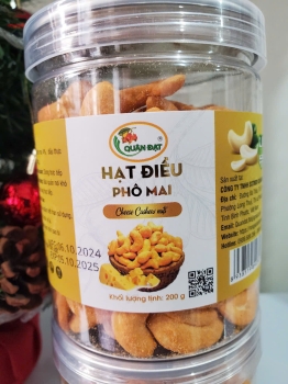 CHEESY ROASTED CASHEW IN A JAR - PRODUCT FROM VIETNAM